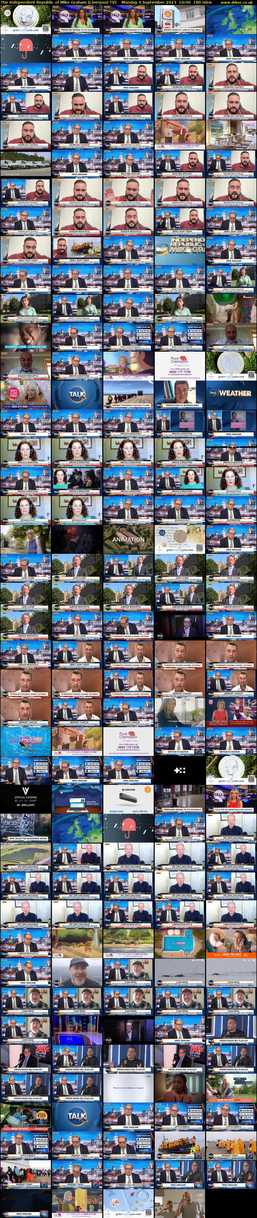 The Independent Republic of Mike Graham (Liverpool TV) Monday 4 September 2023 10:00 - 13:00
