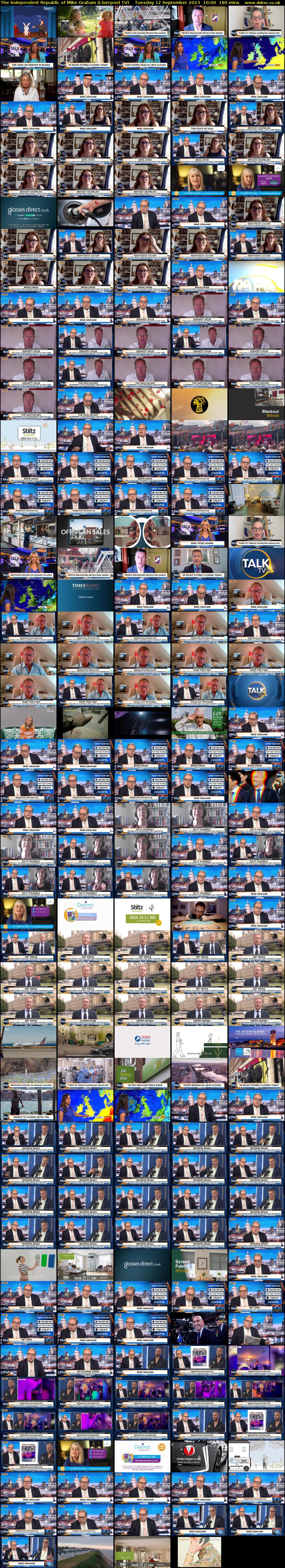 The Independent Republic of Mike Graham (Liverpool TV) Tuesday 12 September 2023 10:00 - 13:00