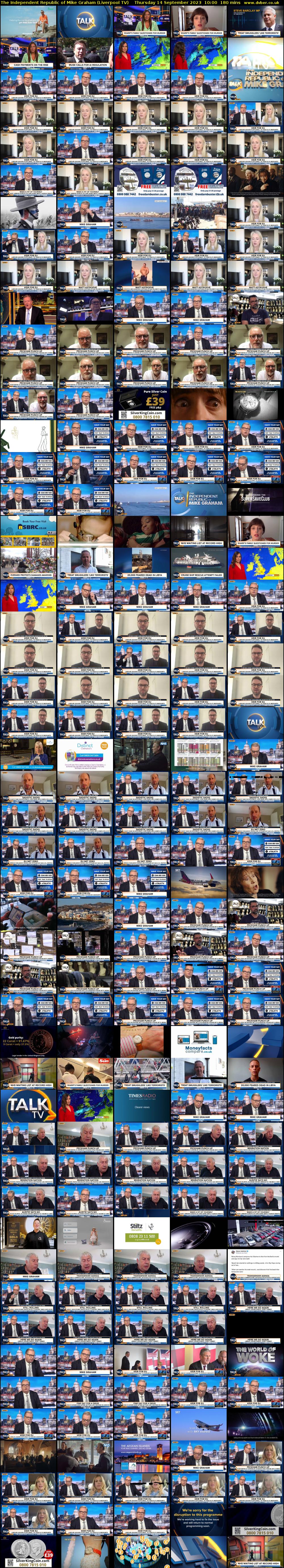 The Independent Republic of Mike Graham (Liverpool TV) Thursday 14 September 2023 10:00 - 13:00
