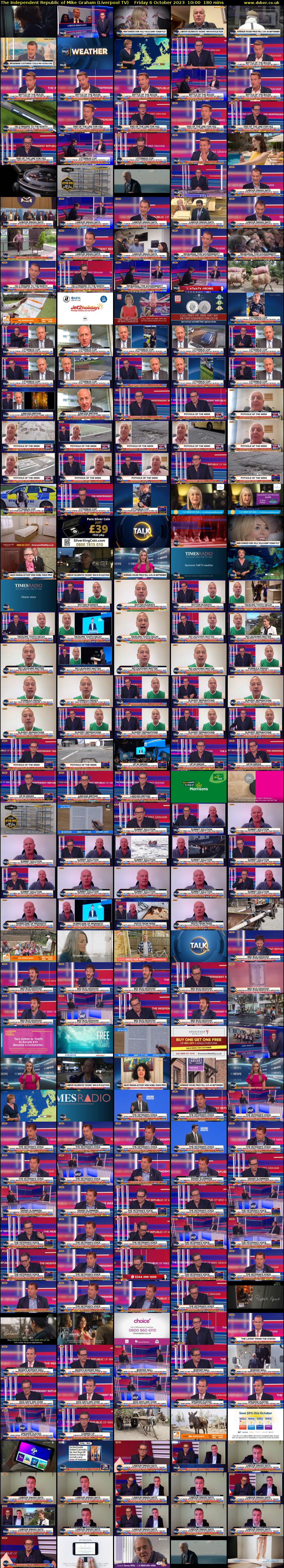 The Independent Republic of Mike Graham (Liverpool TV) Friday 6 October 2023 10:00 - 13:00