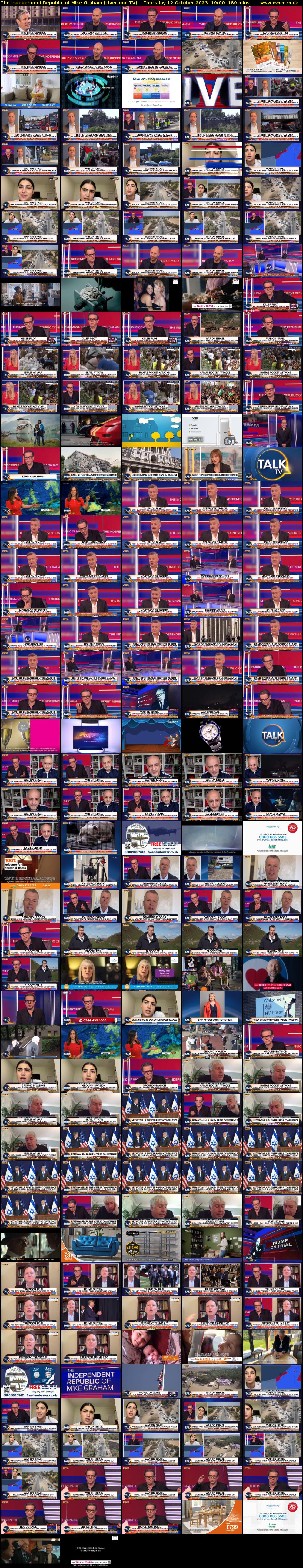 The Independent Republic of Mike Graham (Liverpool TV) Thursday 12 October 2023 10:00 - 13:00