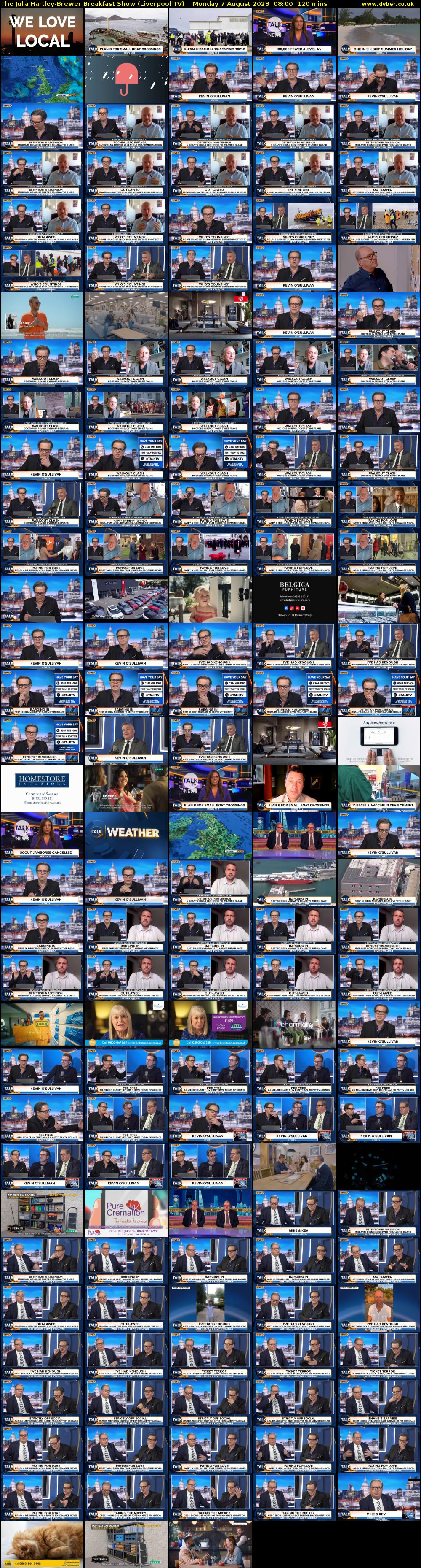 The Julia Hartley-Brewer Breakfast Show (Liverpool TV) Monday 7 August 2023 08:00 - 10:00