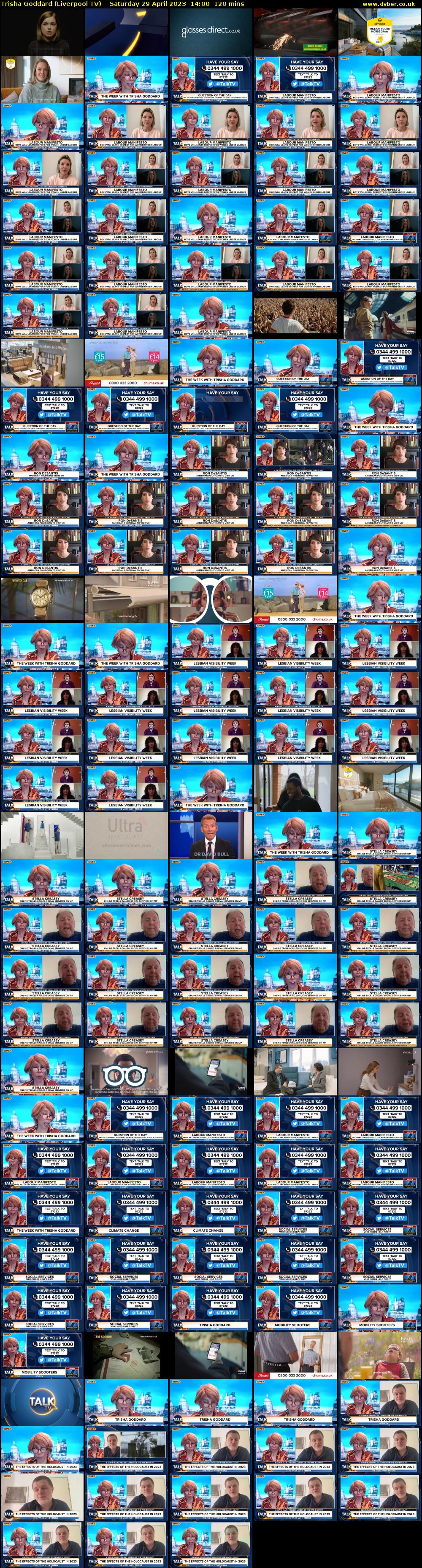 Trisha Goddard (Liverpool TV) Saturday 29 April 2023 14:00 - 16:00