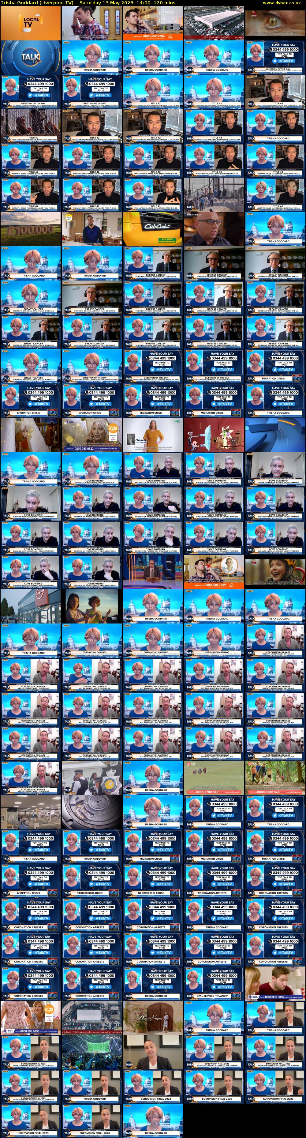 Trisha Goddard (Liverpool TV) Saturday 13 May 2023 14:00 - 16:00