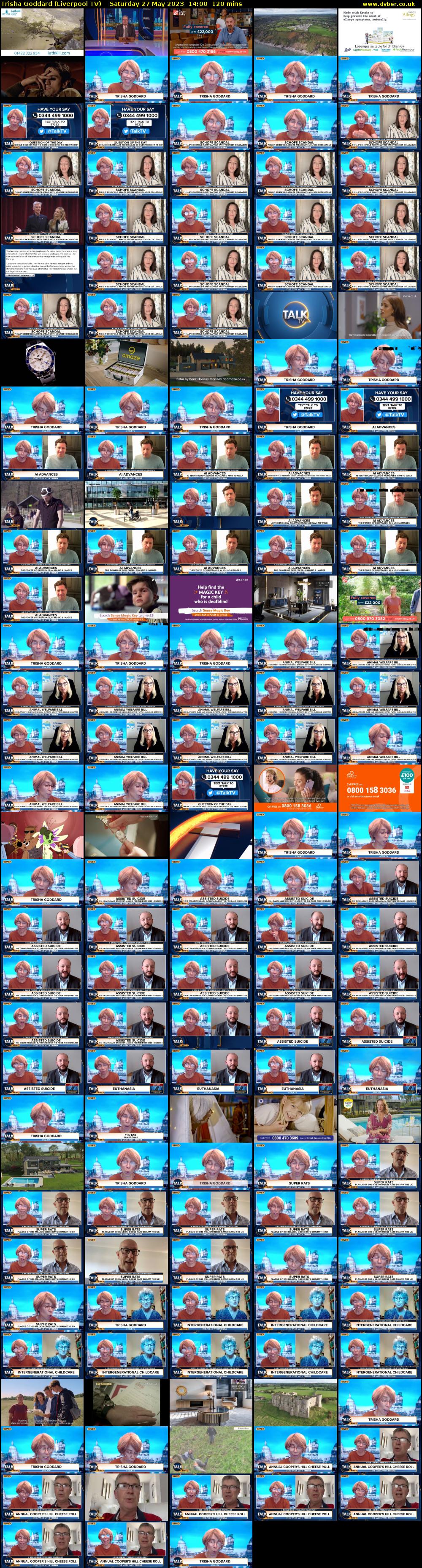 Trisha Goddard (Liverpool TV) Saturday 27 May 2023 14:00 - 16:00