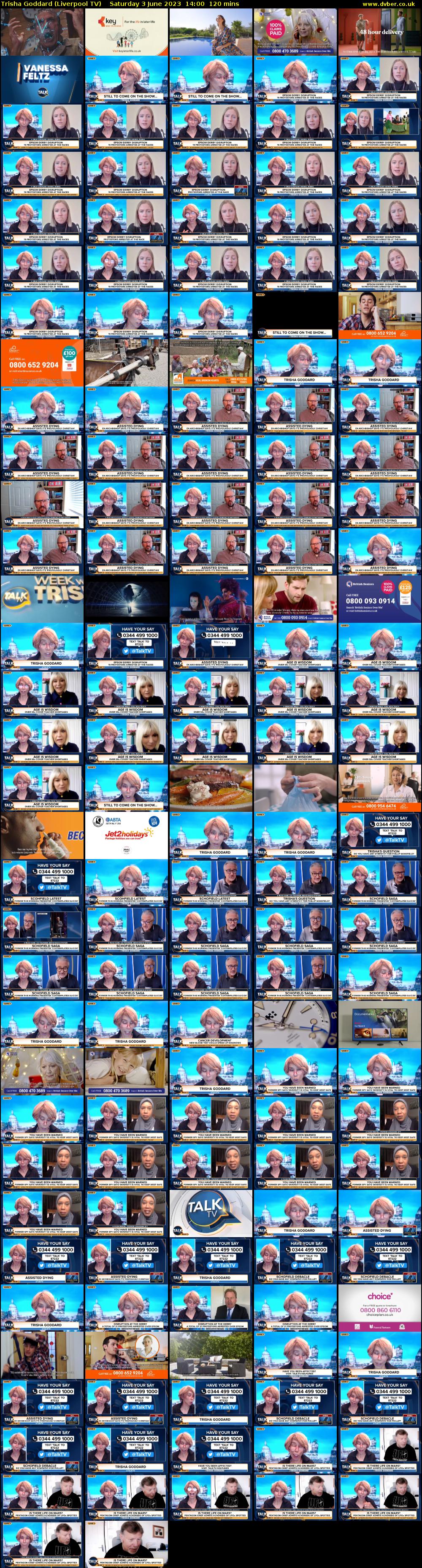 Trisha Goddard (Liverpool TV) Saturday 3 June 2023 14:00 - 16:00