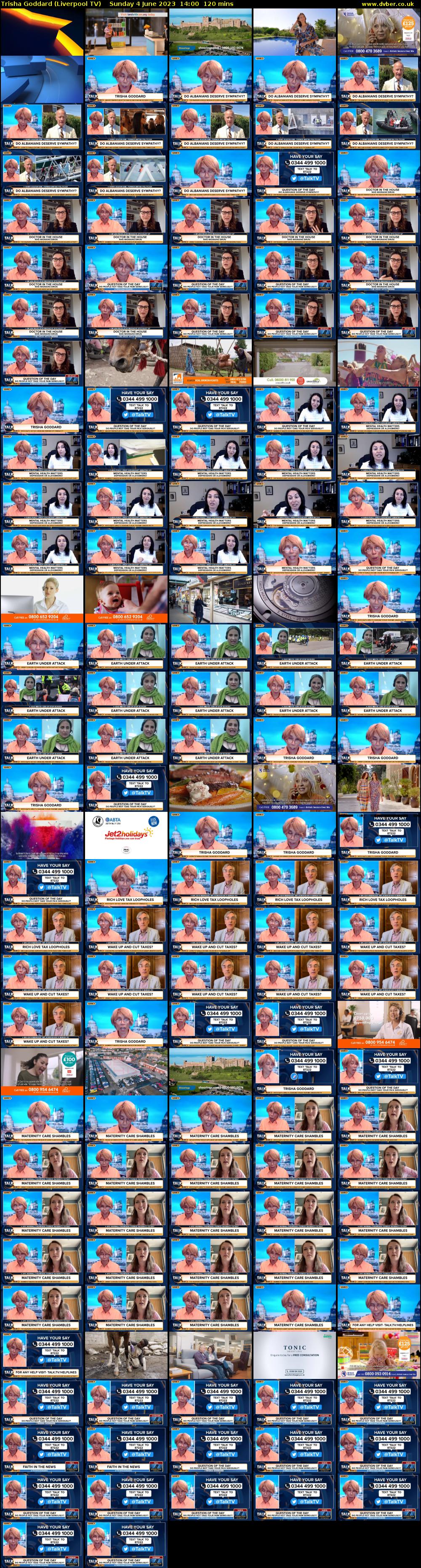 Trisha Goddard (Liverpool TV) Sunday 4 June 2023 14:00 - 16:00
