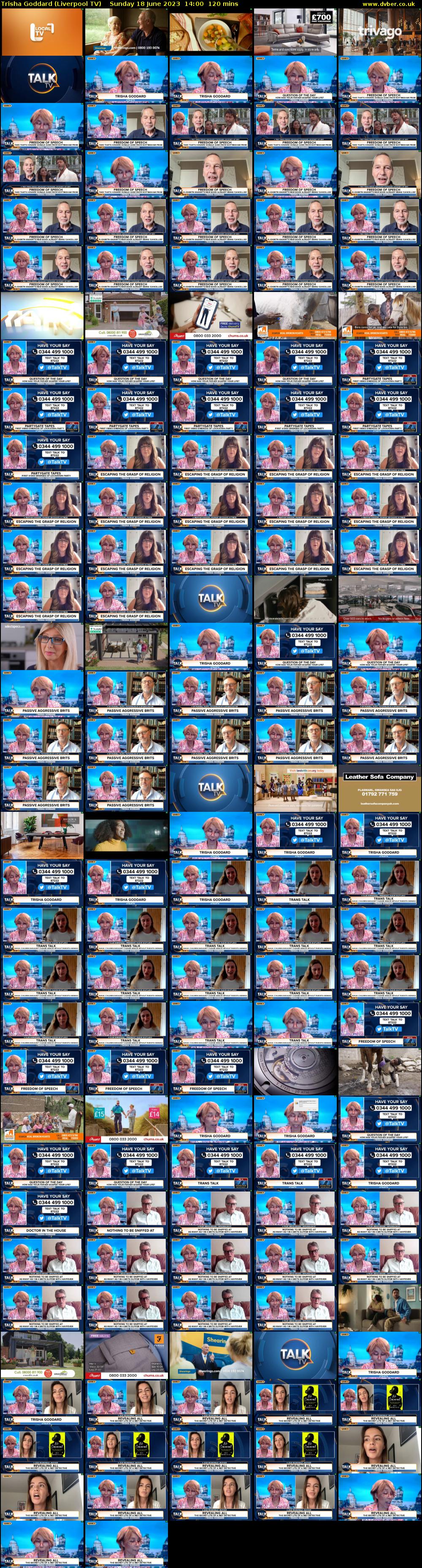Trisha Goddard (Liverpool TV) Sunday 18 June 2023 14:00 - 16:00