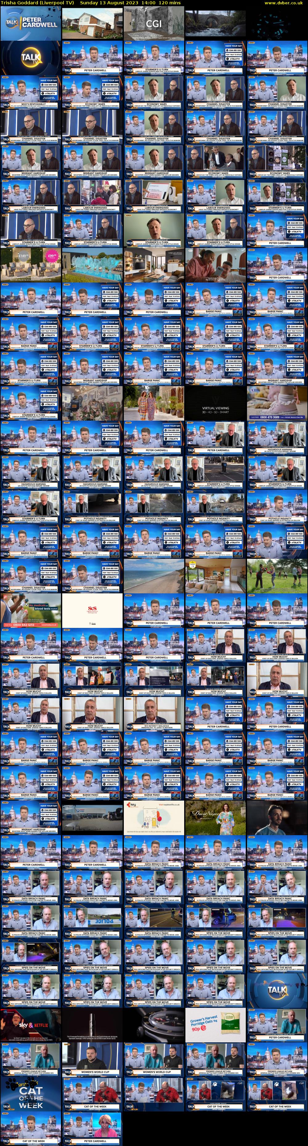 Trisha Goddard (Liverpool TV) Sunday 13 August 2023 14:00 - 16:00