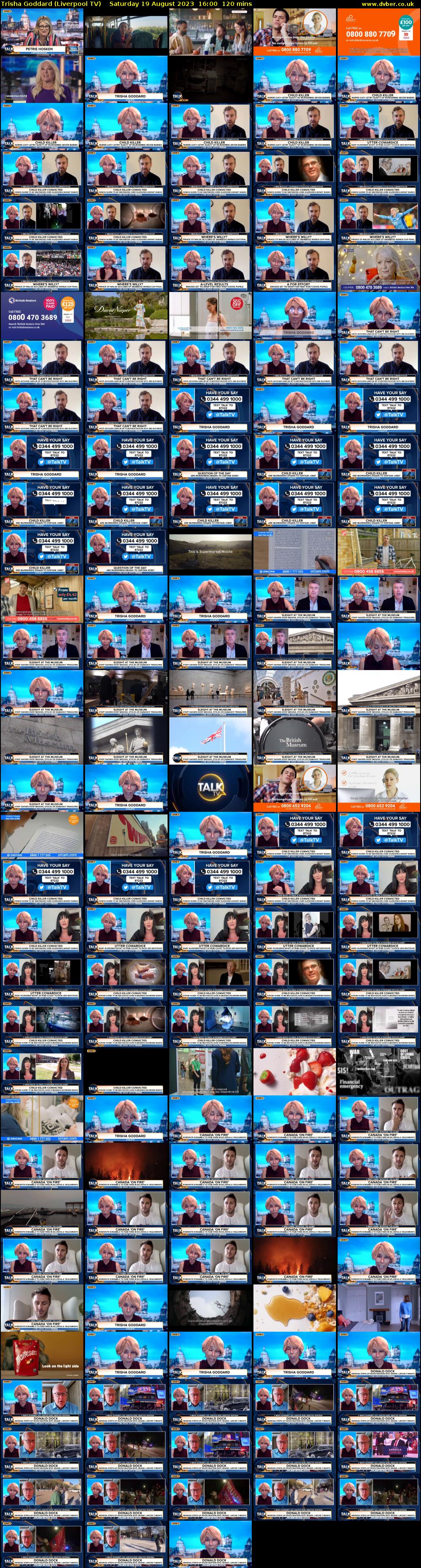 Trisha Goddard (Liverpool TV) Saturday 19 August 2023 16:00 - 18:00
