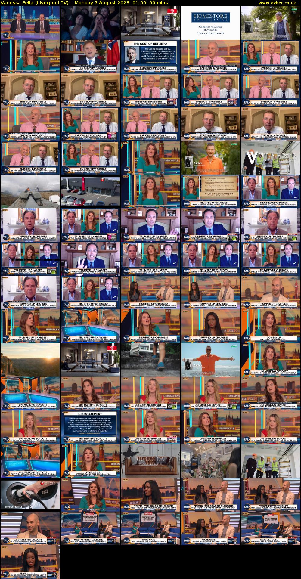 Vanessa Feltz (Liverpool TV) Monday 7 August 2023 01:00 - 02:00
