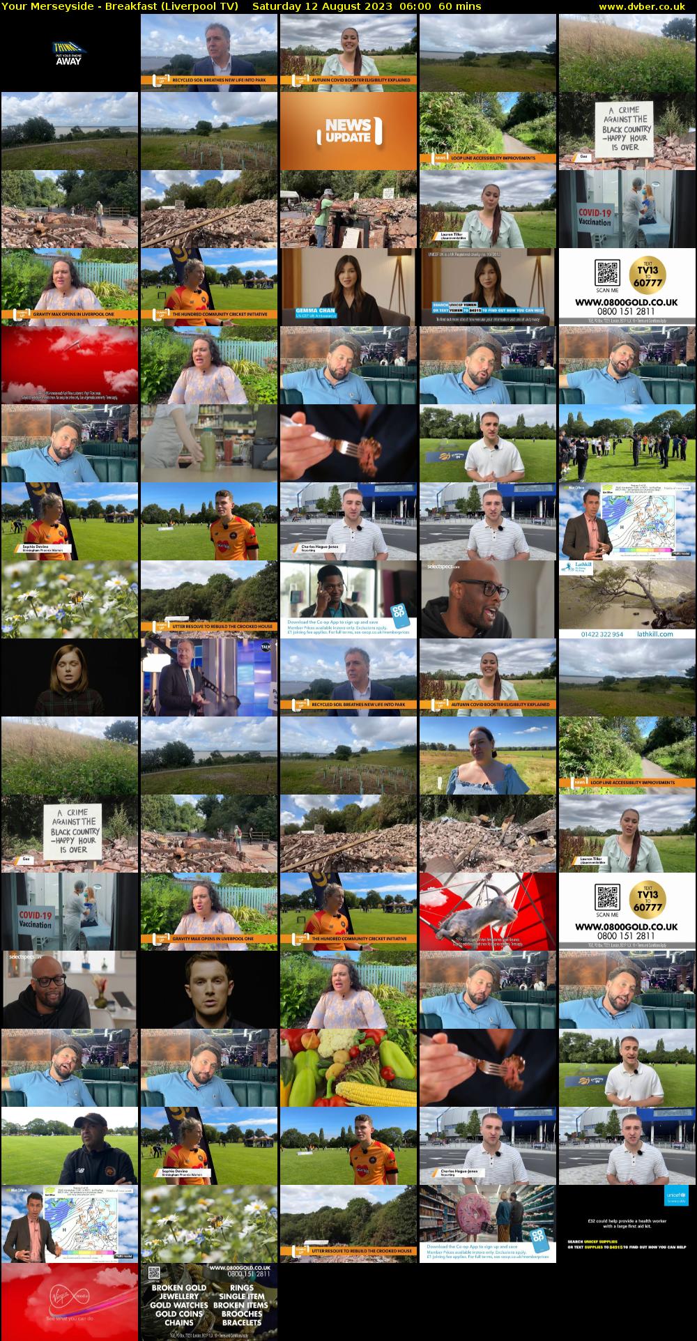 Your Merseyside - Breakfast (Liverpool TV) Saturday 12 August 2023 06:00 - 07:00