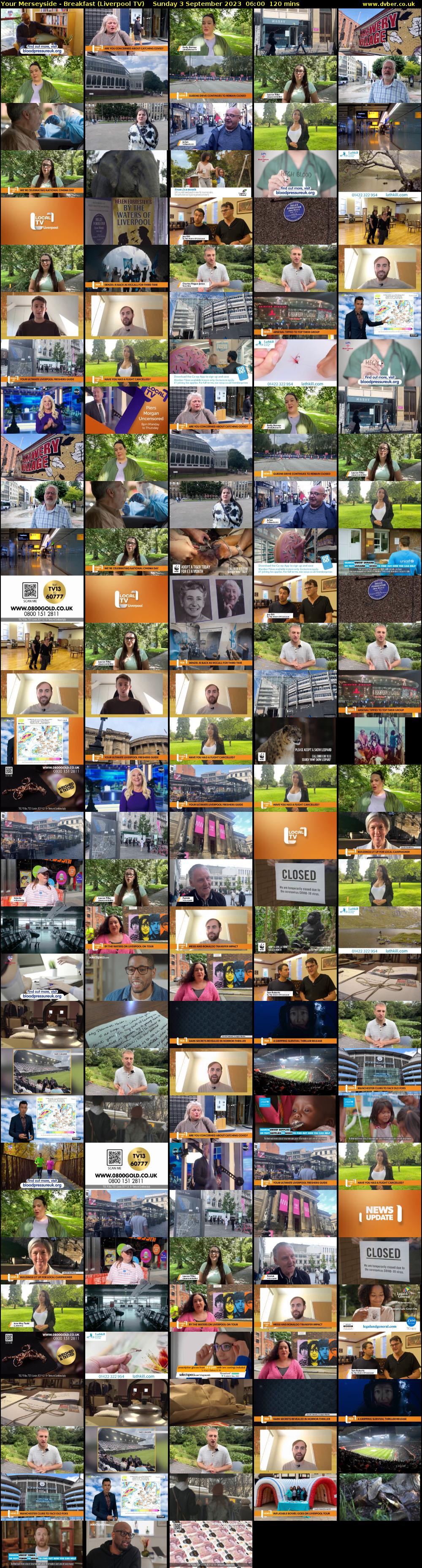 Your Merseyside - Breakfast (Liverpool TV) Sunday 3 September 2023 06:00 - 08:00