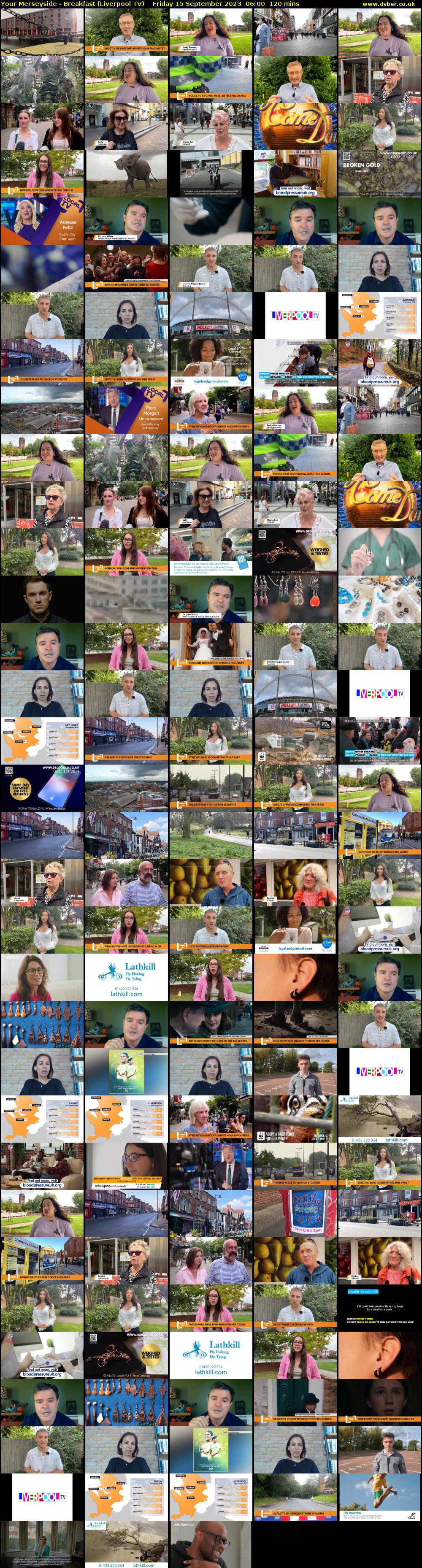Your Merseyside - Breakfast (Liverpool TV) Friday 15 September 2023 06:00 - 08:00