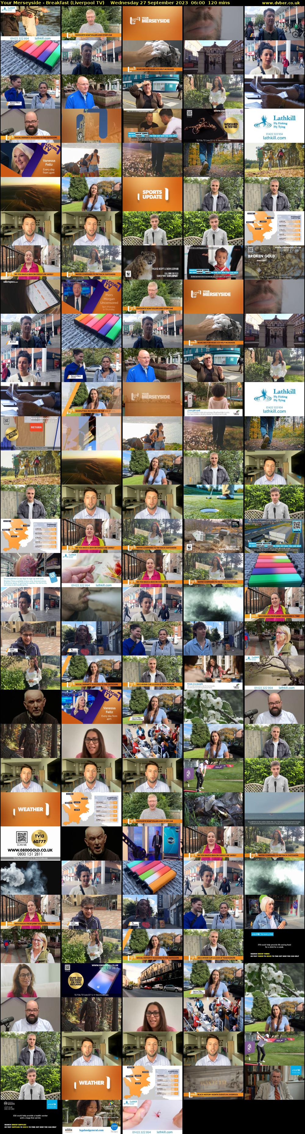 Your Merseyside - Breakfast (Liverpool TV) Wednesday 27 September 2023 06:00 - 08:00