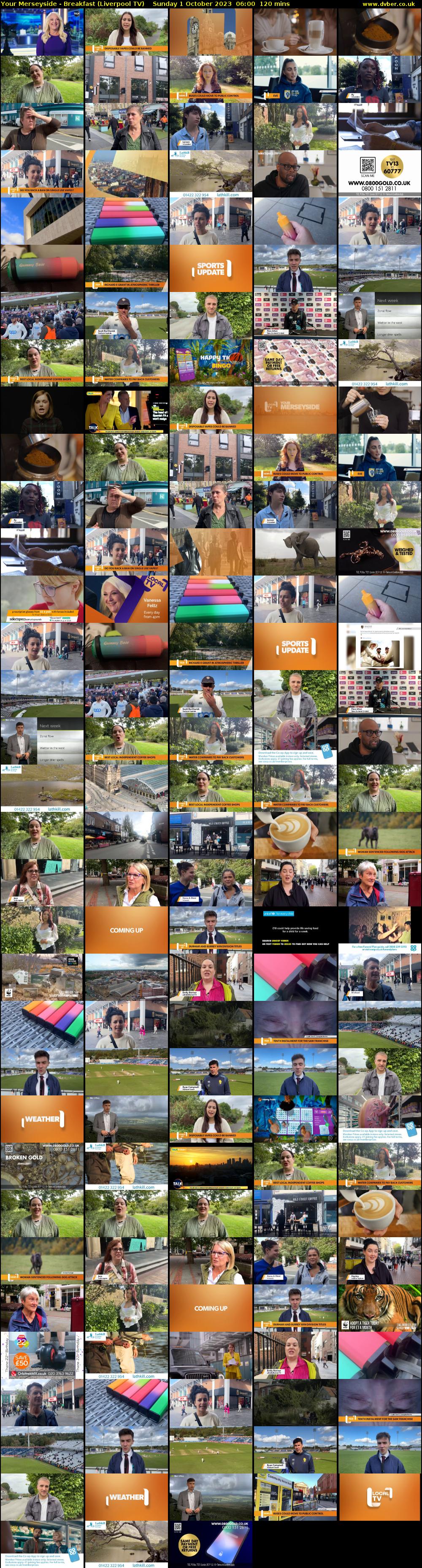 Your Merseyside - Breakfast (Liverpool TV) Sunday 1 October 2023 06:00 - 08:00