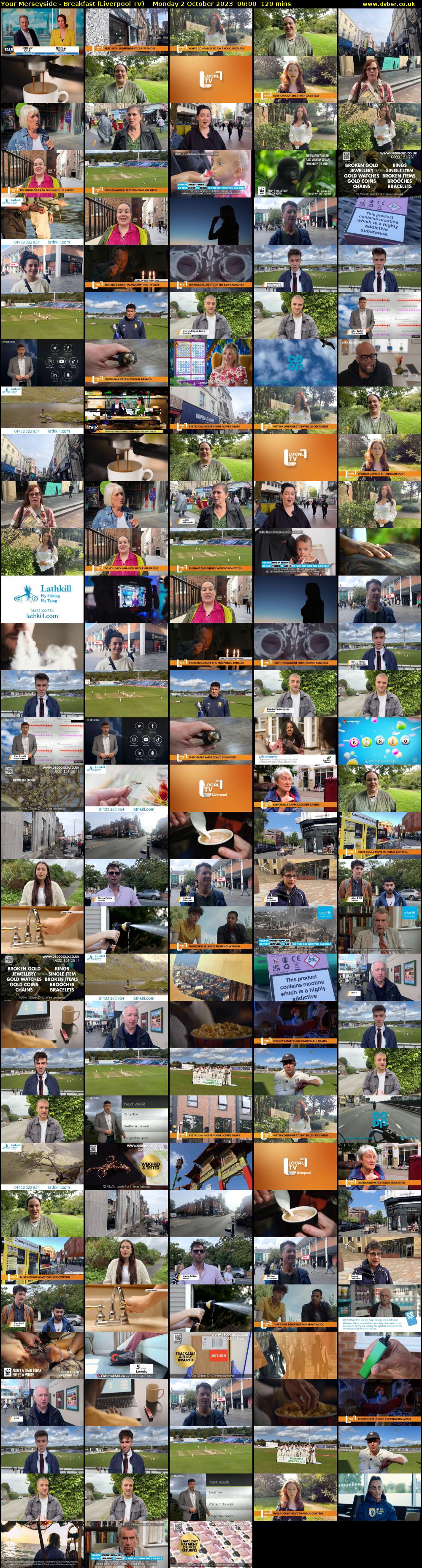 Your Merseyside - Breakfast (Liverpool TV) Monday 2 October 2023 06:00 - 08:00