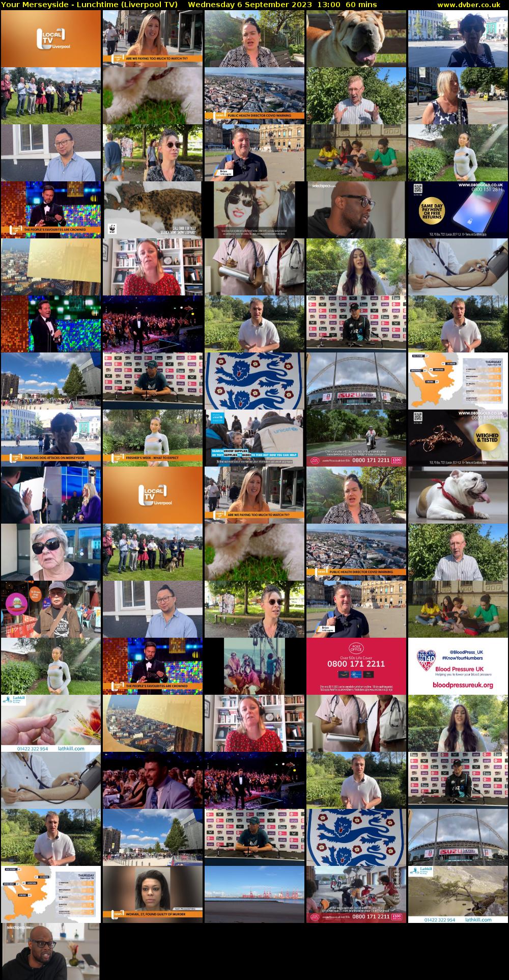 Your Merseyside - Lunchtime (Liverpool TV) Wednesday 6 September 2023 13:00 - 14:00