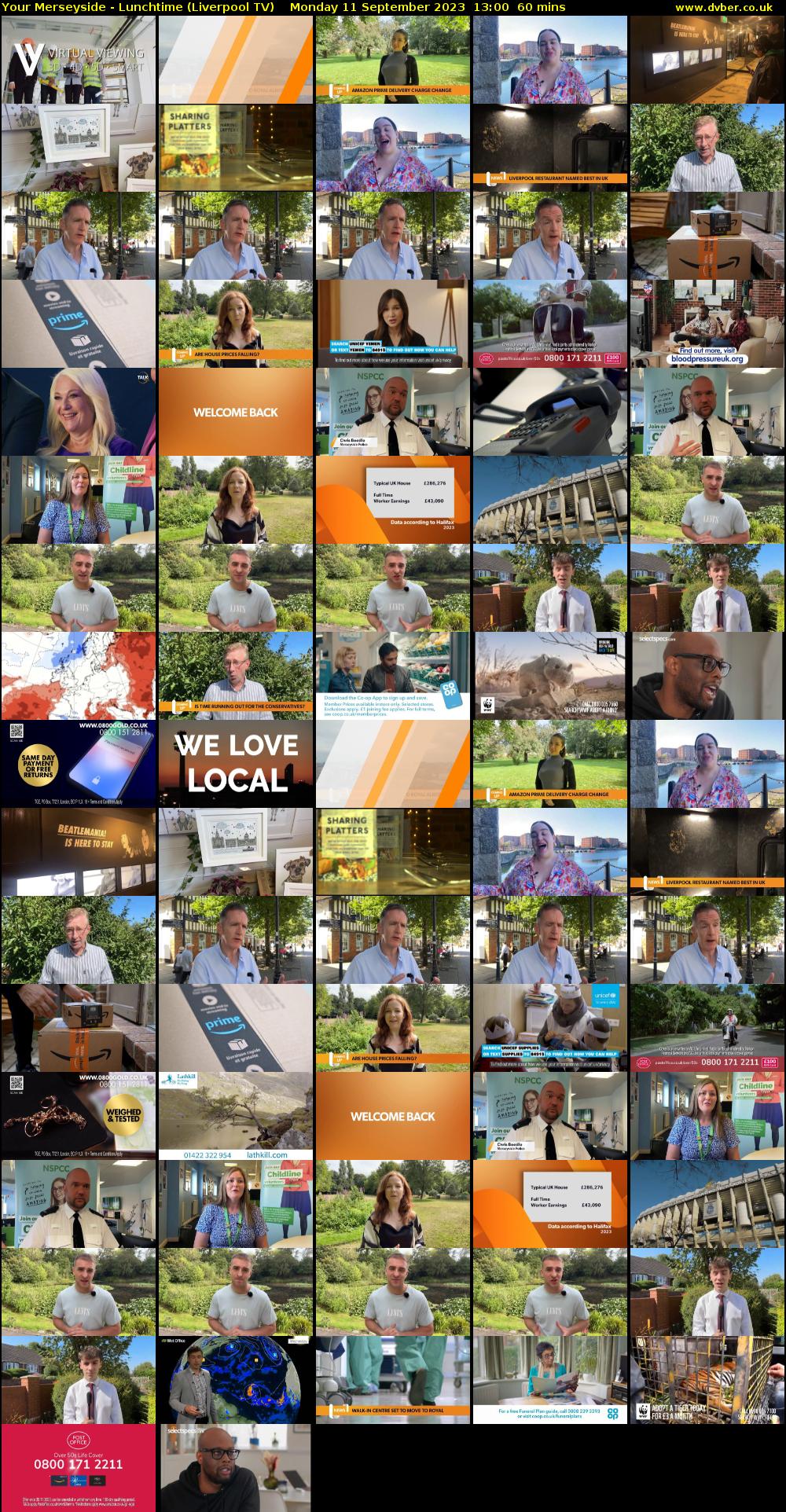 Your Merseyside - Lunchtime (Liverpool TV) Monday 11 September 2023 13:00 - 14:00