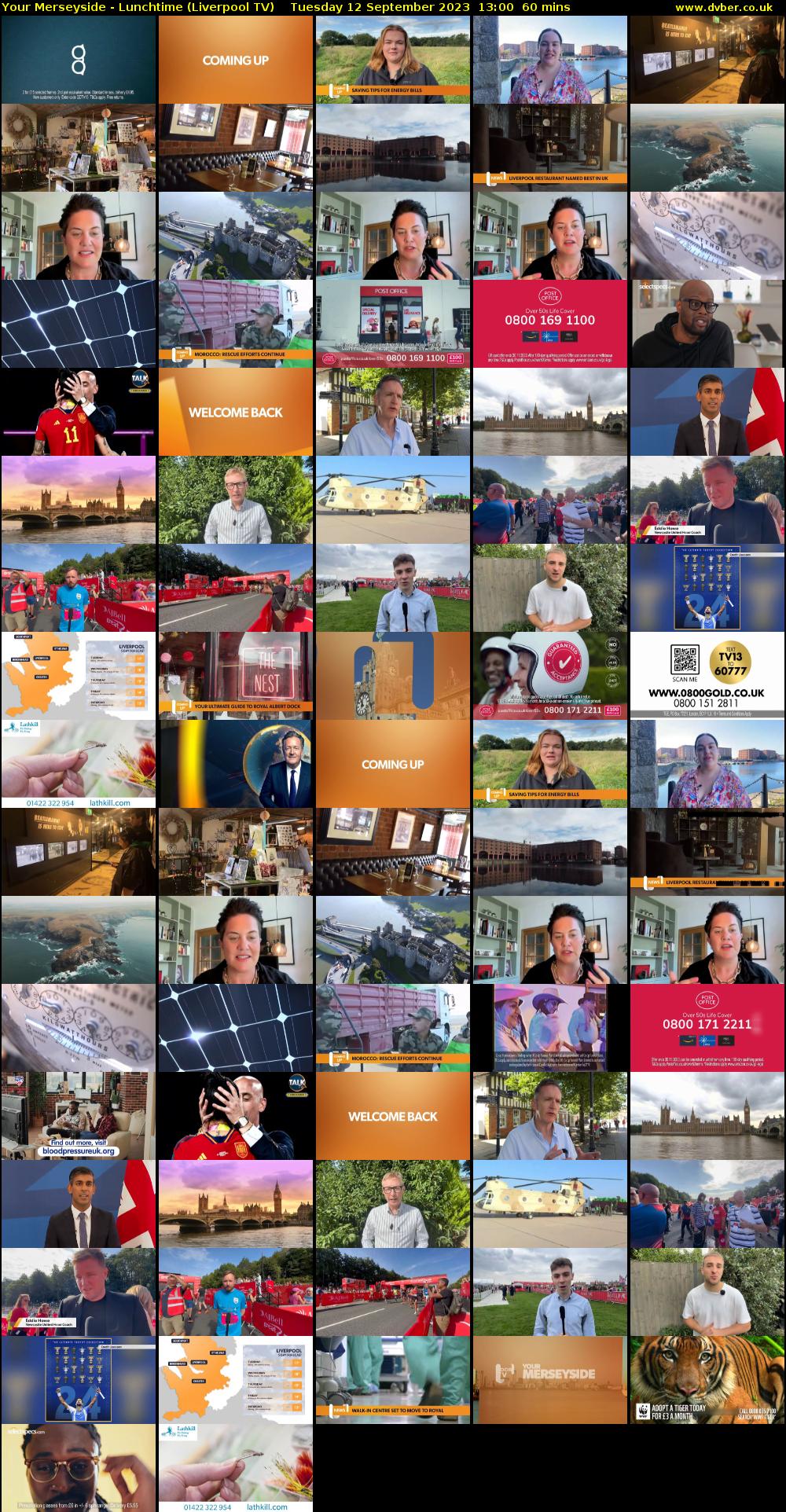 Your Merseyside - Lunchtime (Liverpool TV) Tuesday 12 September 2023 13:00 - 14:00