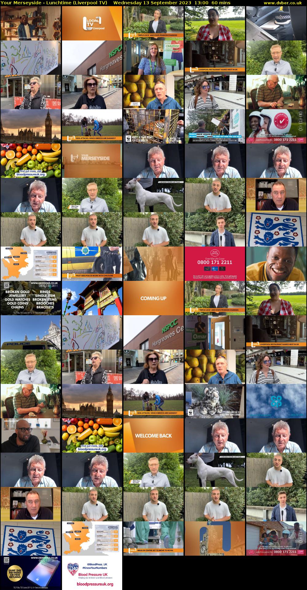 Your Merseyside - Lunchtime (Liverpool TV) Wednesday 13 September 2023 13:00 - 14:00