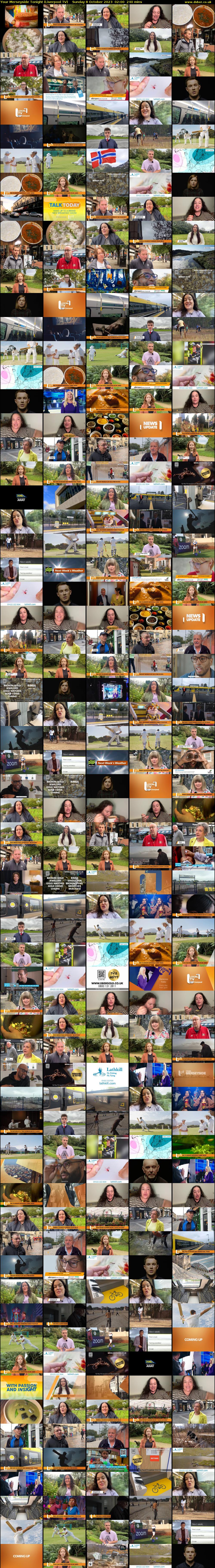 Your Merseyside Tonight (Liverpool TV) Sunday 8 October 2023 02:00 - 06:00