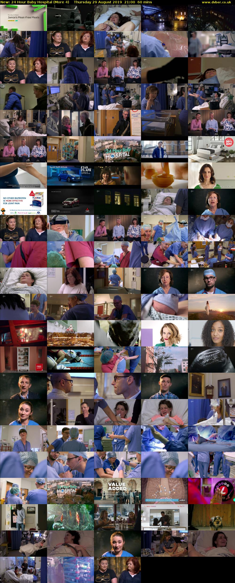 24 Hour Baby Hospital (More 4) Thursday 29 August 2019 21:00 - 22:00