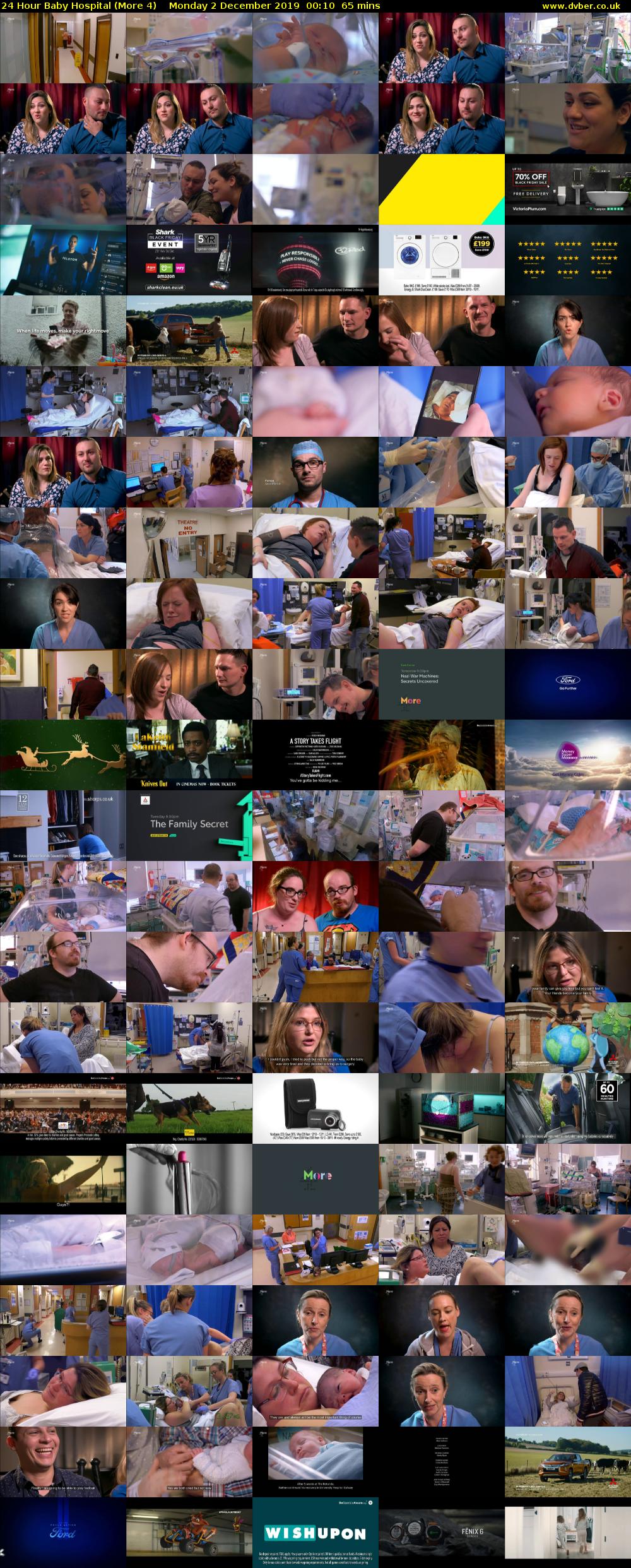 24 Hour Baby Hospital (More 4) Monday 2 December 2019 00:10 - 01:15