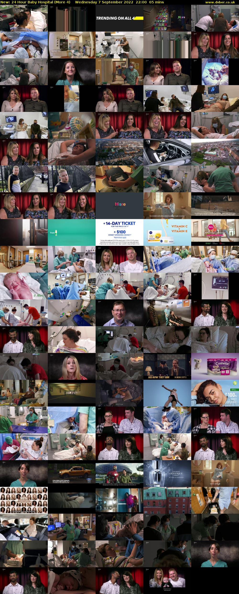 24 Hour Baby Hospital (More 4) Wednesday 7 September 2022 22:00 - 23:05