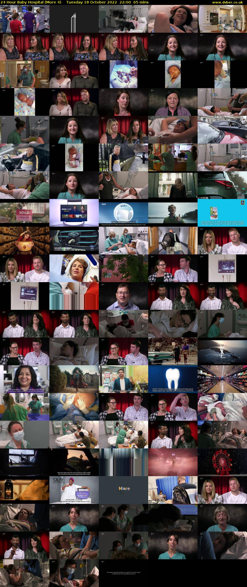 24 Hour Baby Hospital (More 4) Tuesday 18 October 2022 22:00 - 23:05