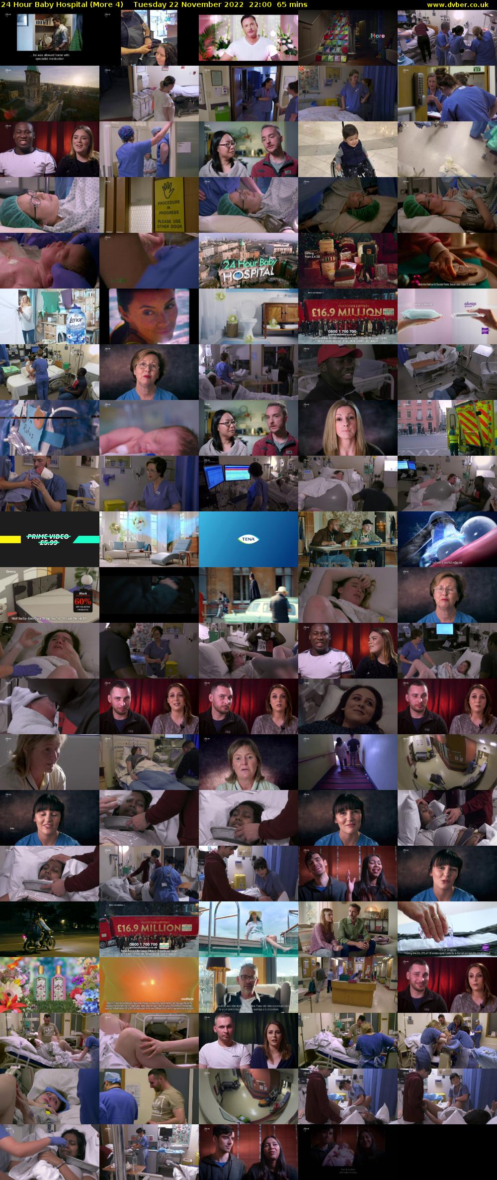 24 Hour Baby Hospital (More 4) Tuesday 22 November 2022 22:00 - 23:05