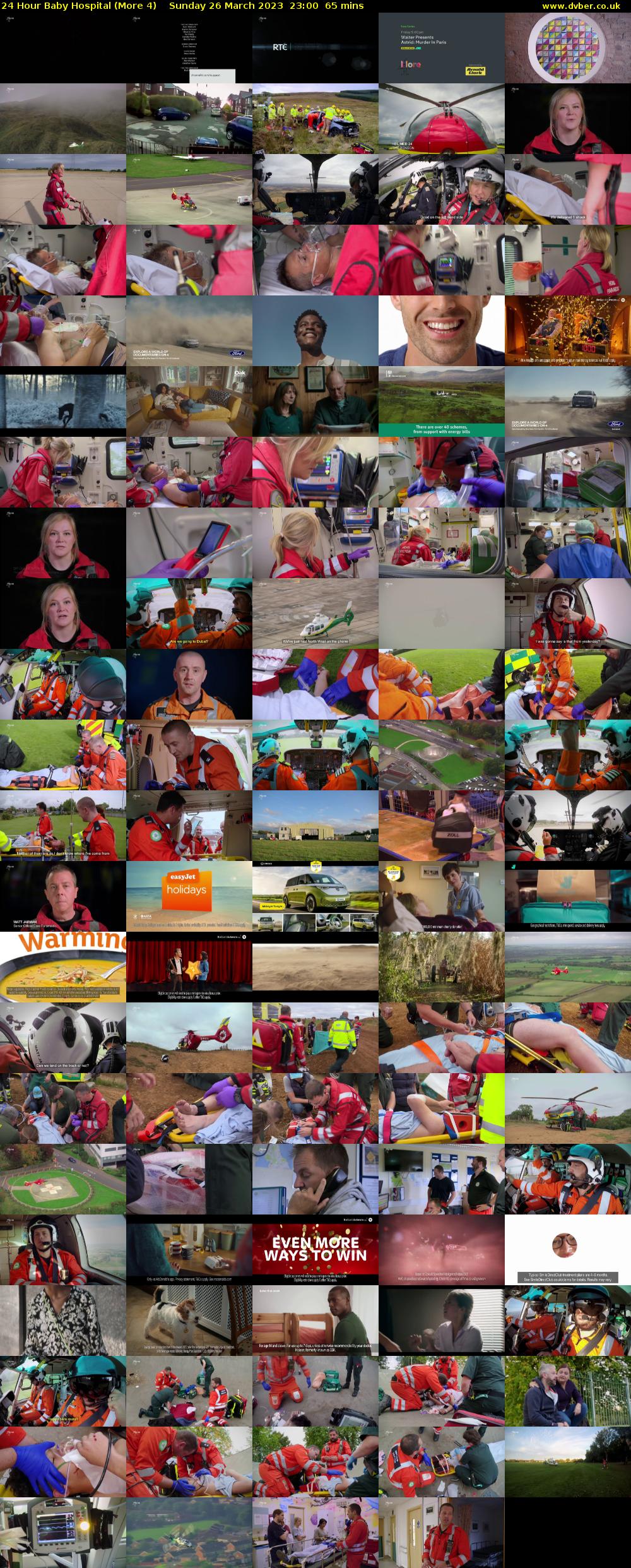 24 Hour Baby Hospital (More 4) Sunday 26 March 2023 23:00 - 00:05
