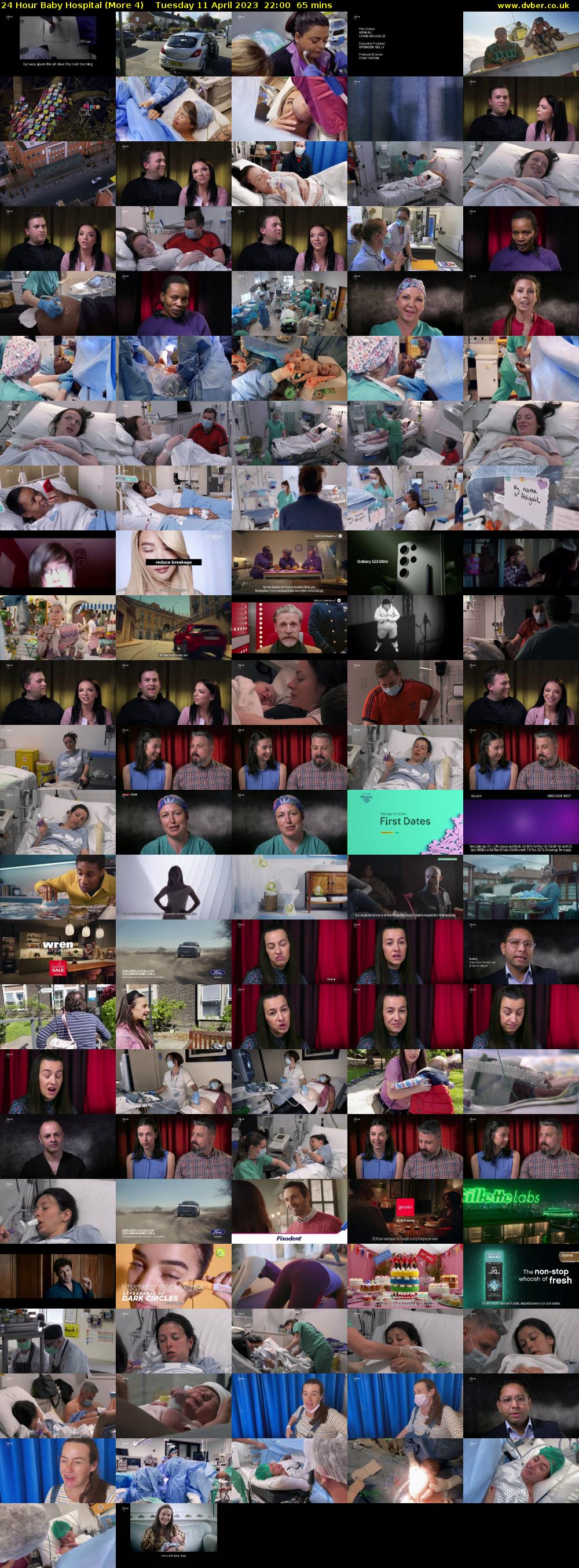 24 Hour Baby Hospital (More 4) Tuesday 11 April 2023 22:00 - 23:05