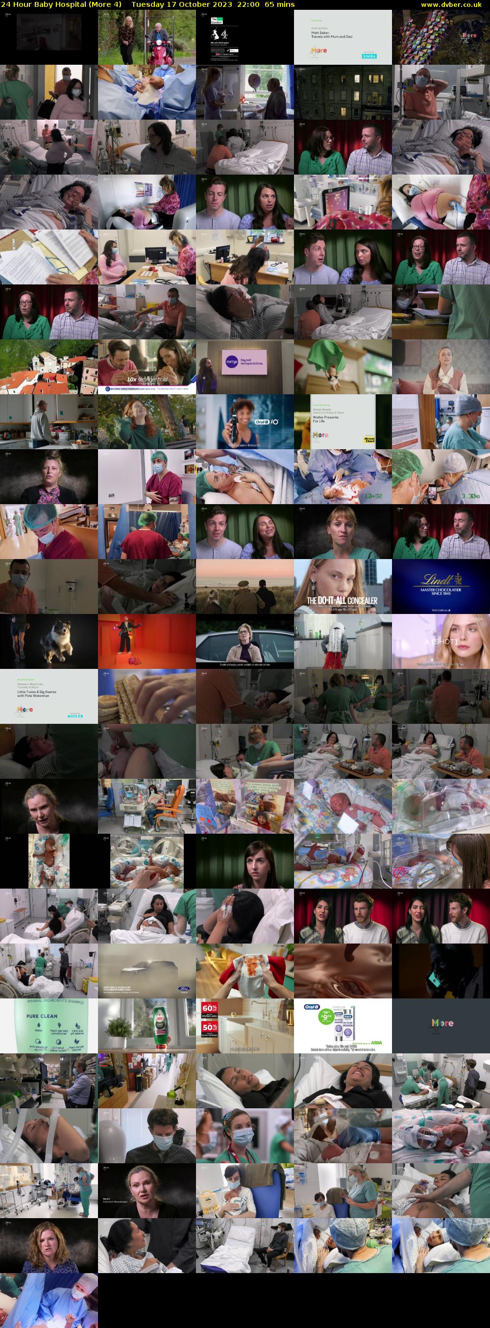 24 Hour Baby Hospital (More 4) Tuesday 17 October 2023 22:00 - 23:05