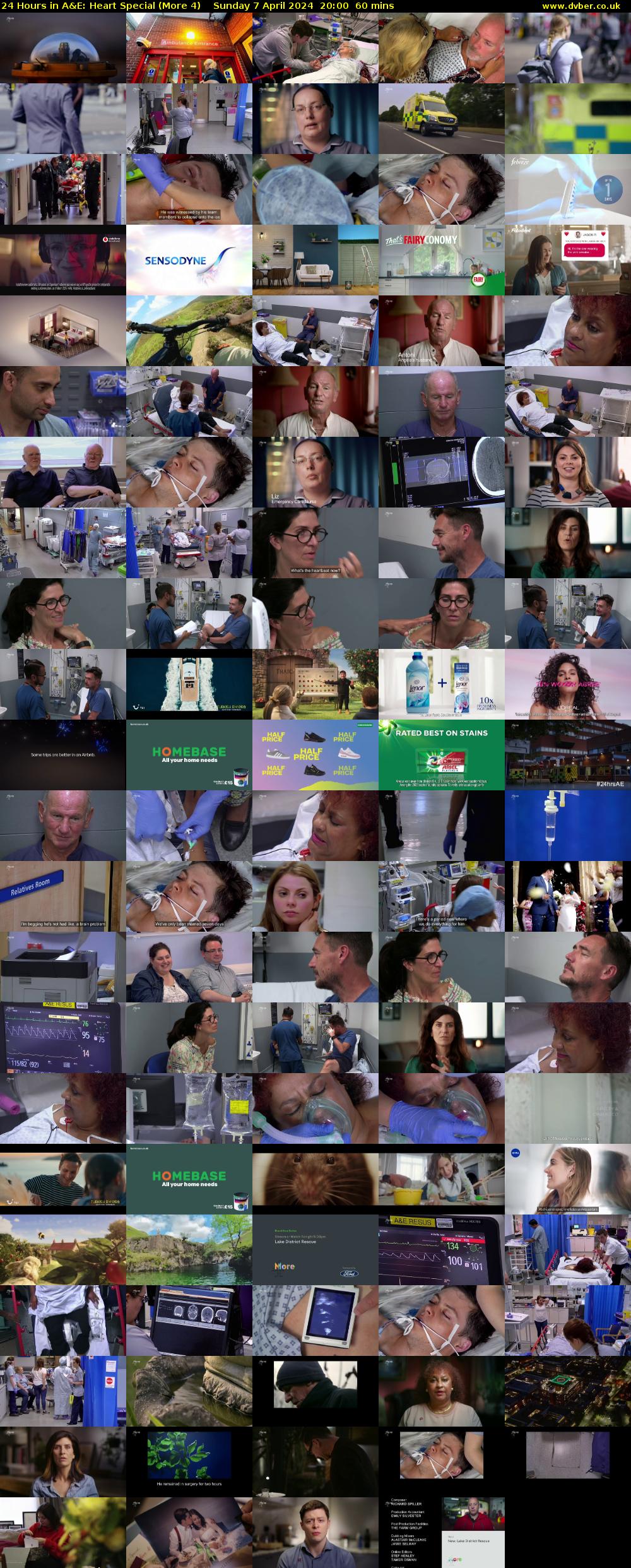 24 Hours in A&E: Heart Special (More 4) Sunday 7 April 2024 20:00 - 21:00