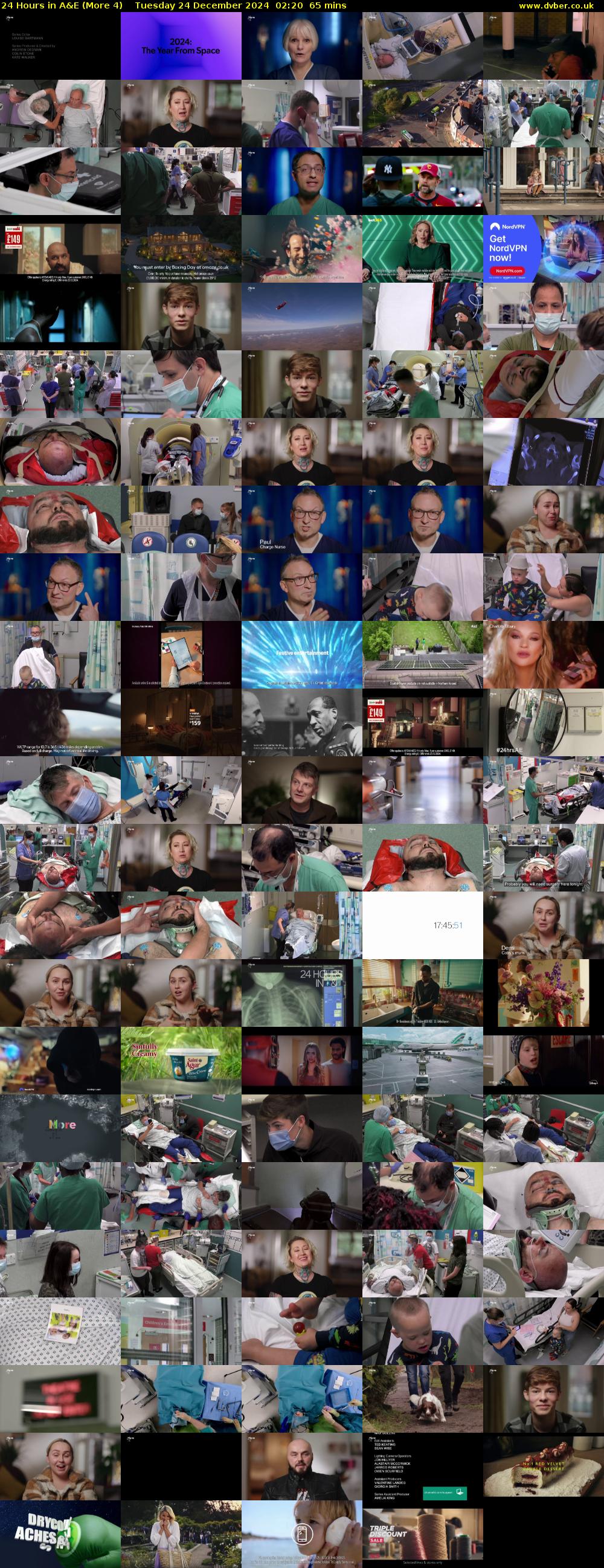 24 Hours in A&E (More 4) Tuesday 24 December 2024 02:20 - 03:25