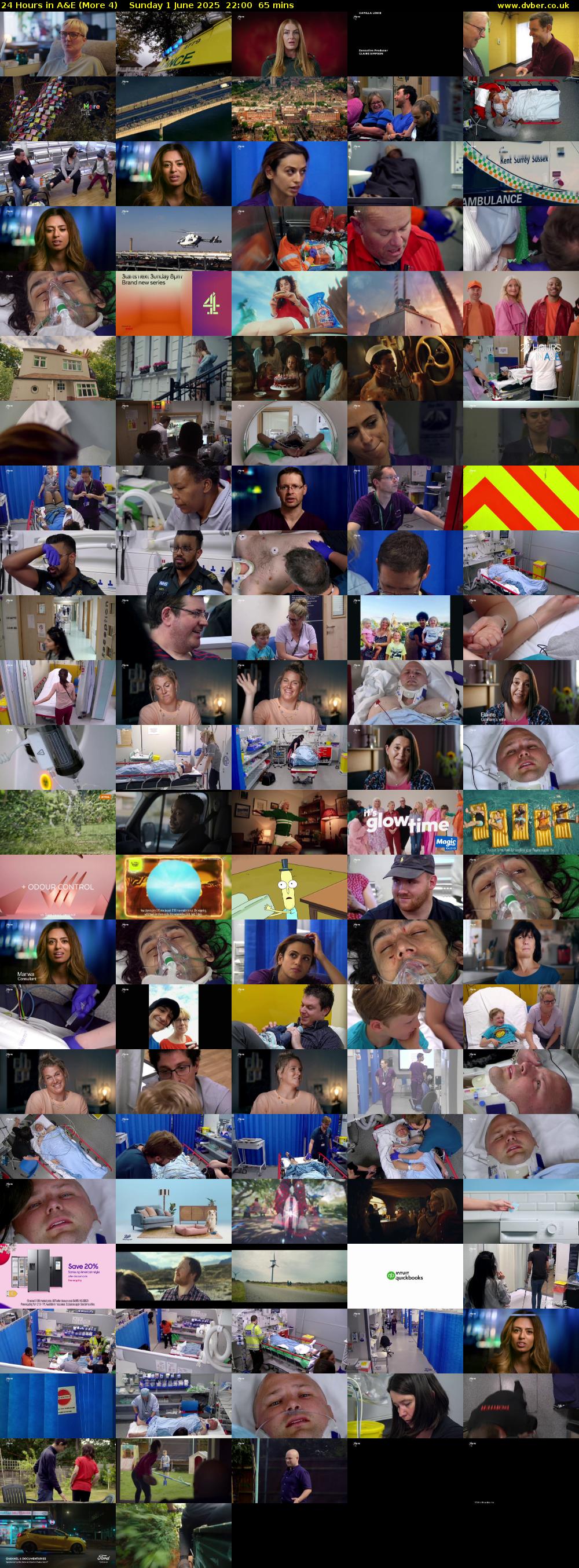 24 Hours in A&E (More 4) Sunday 1 June 2025 22:00 - 23:05