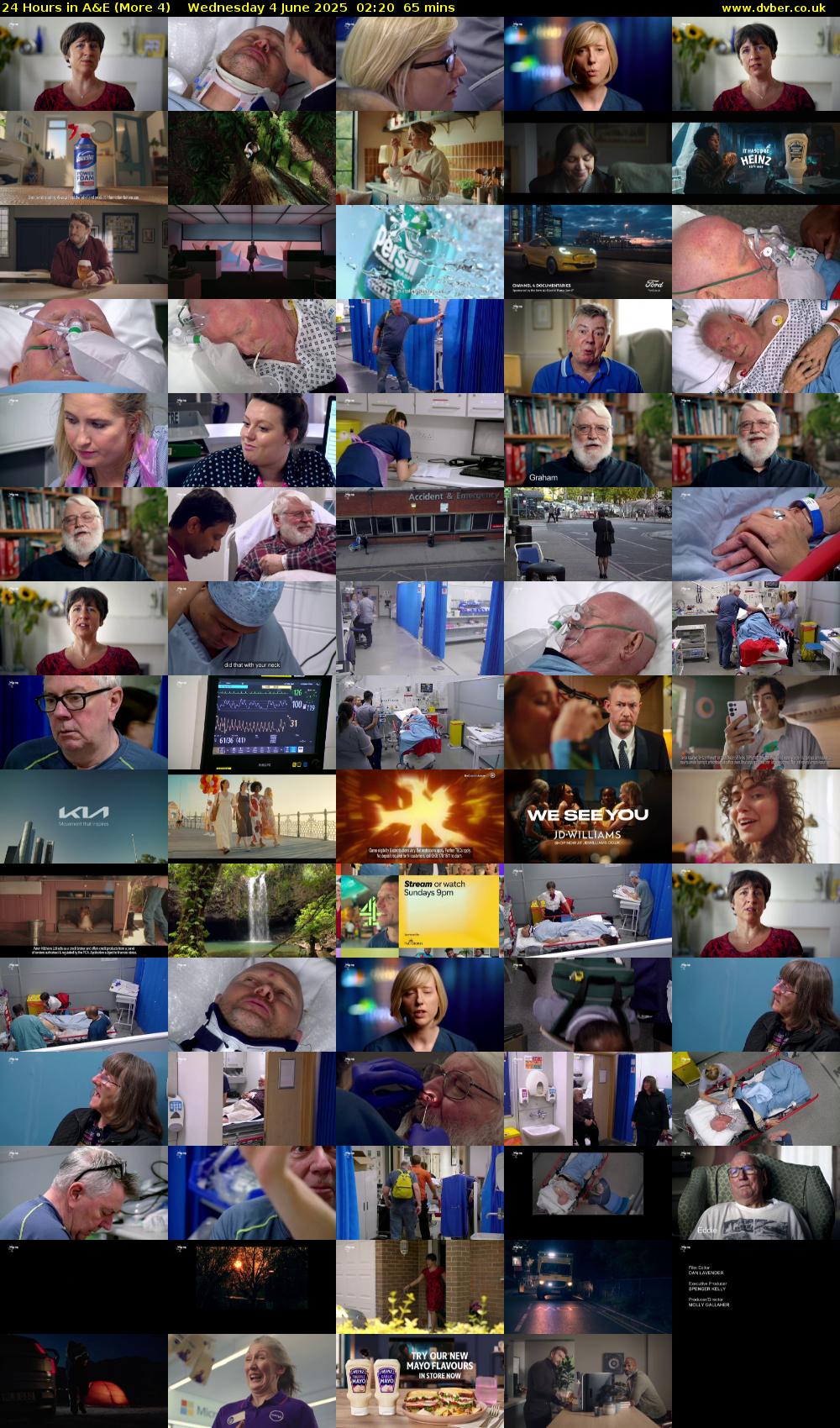 24 Hours in A&E (More 4) Wednesday 4 June 2025 02:20 - 03:25