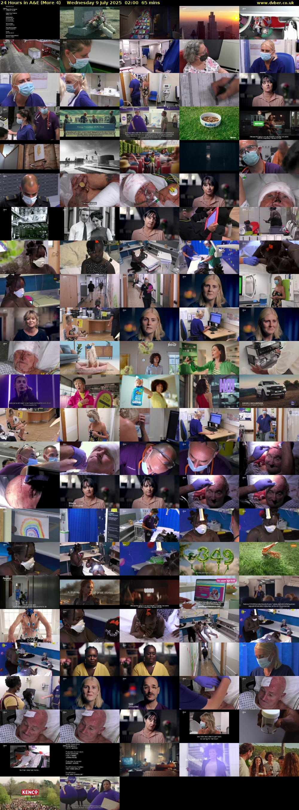 24 Hours in A&E (More 4) Wednesday 9 July 2025 02:00 - 03:05