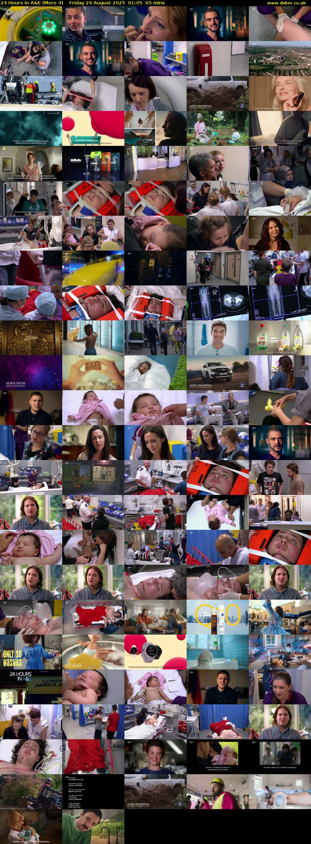 24 Hours in A&E (More 4) Friday 29 August 2025 01:05 - 02:10