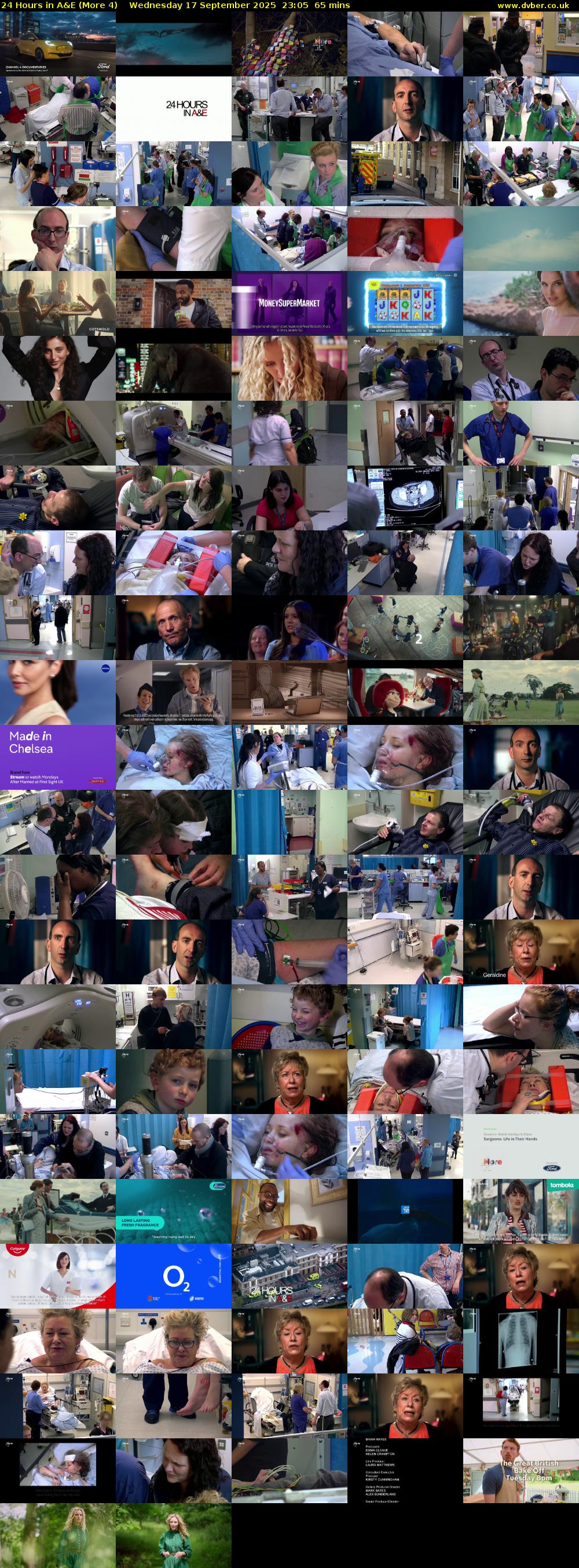 24 Hours in A&E (More 4) Wednesday 17 September 2025 23:05 - 00:10