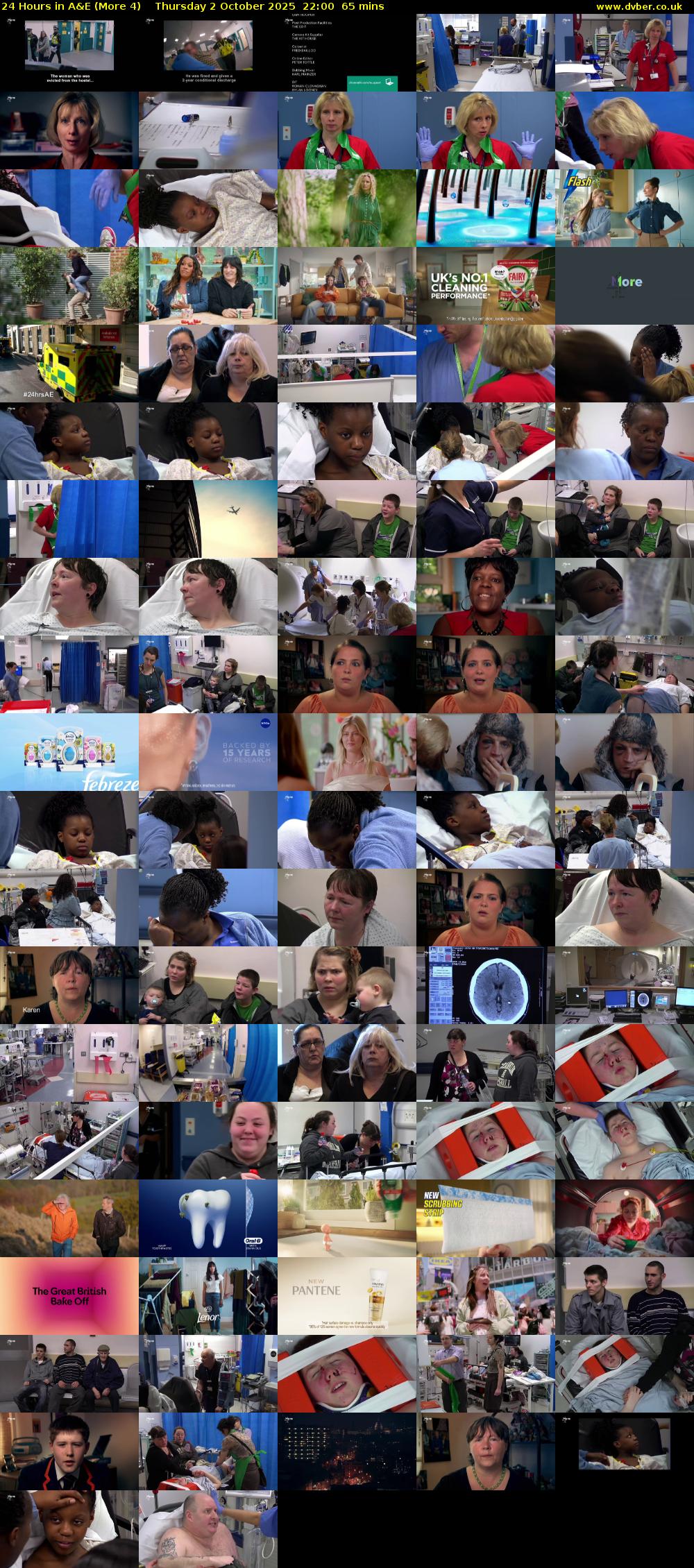 24 Hours in A&E (More 4) Thursday 2 October 2025 22:00 - 23:05