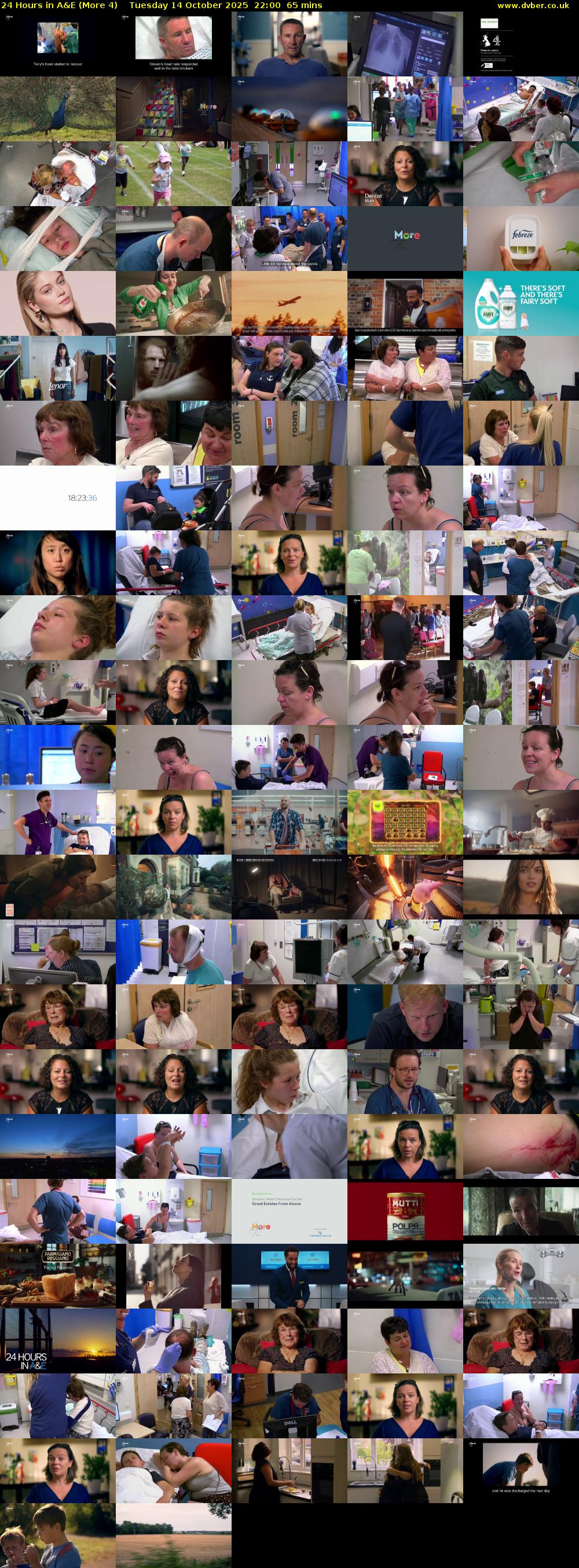 24 Hours in A&E (More 4) Tuesday 14 October 2025 22:00 - 23:05