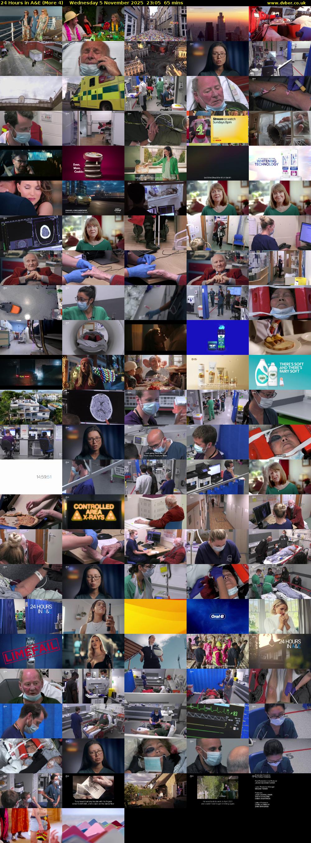 24 Hours in A&E (More 4) Wednesday 5 November 2025 23:05 - 00:10
