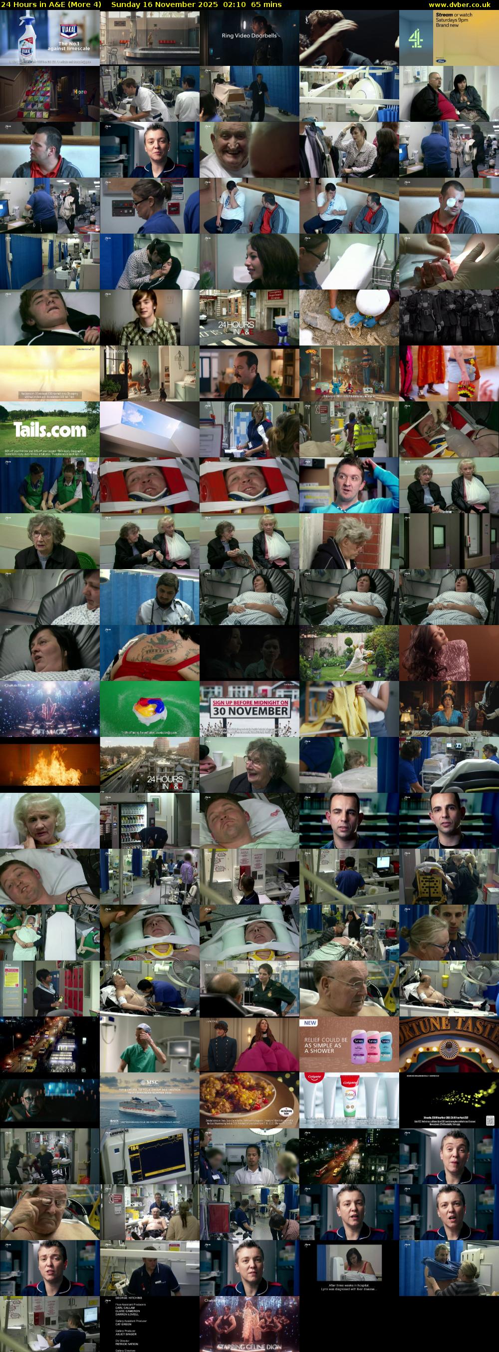 24 Hours in A&E (More 4) Sunday 16 November 2025 02:10 - 03:15