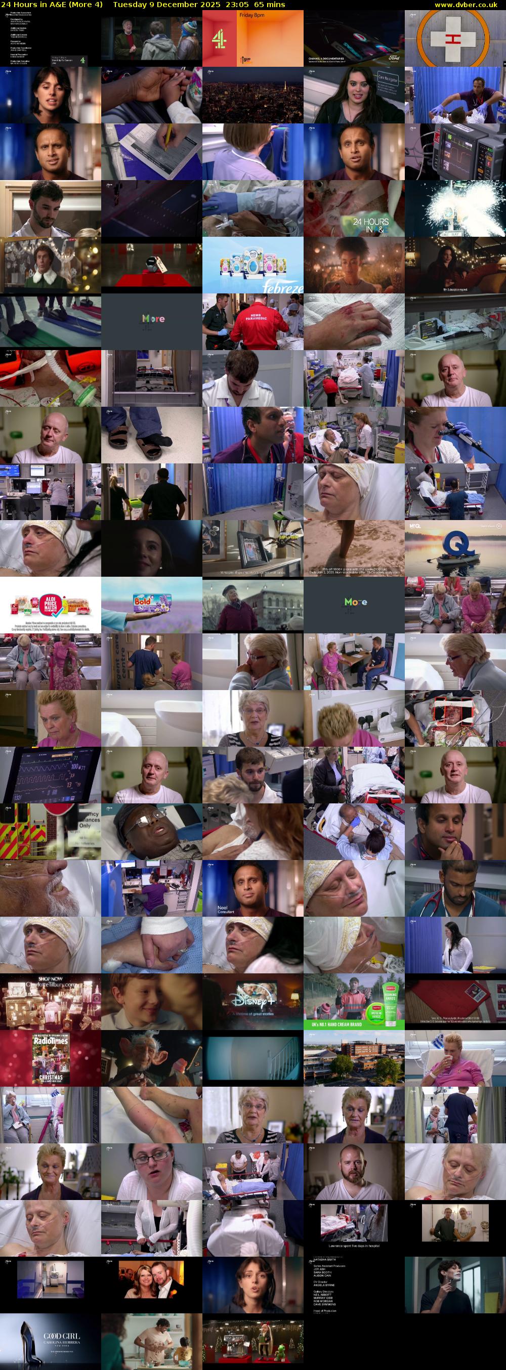 24 Hours in A&E (More 4) Tuesday 9 December 2025 23:05 - 00:10