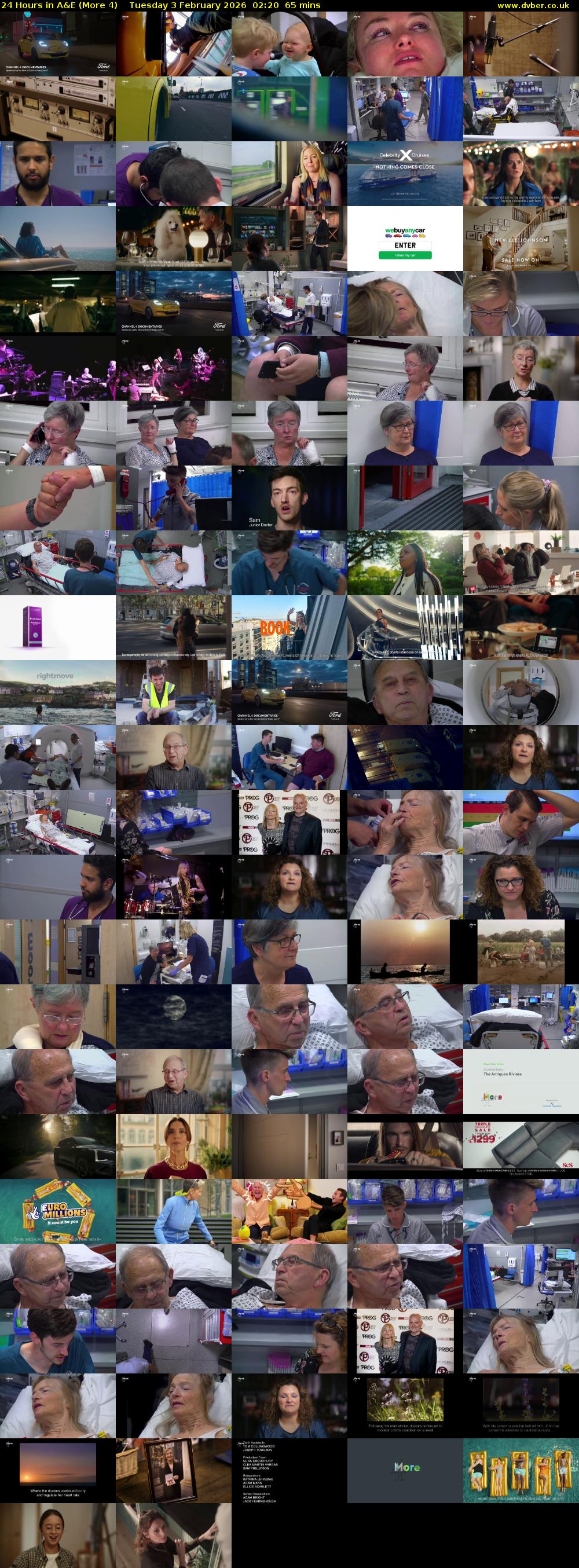 24 Hours in A&E (More 4) Tuesday 3 February 2026 02:20 - 03:25