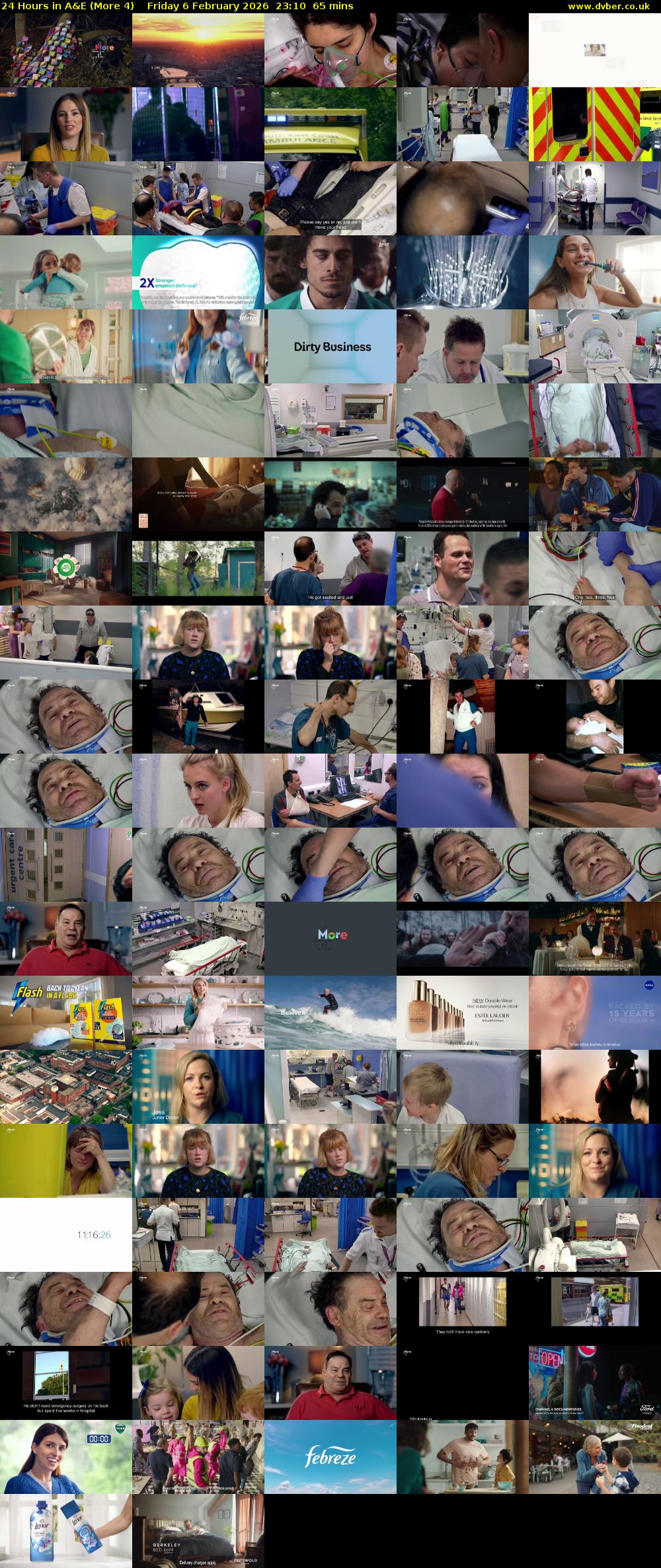 24 Hours in A&E (More 4) Friday 6 February 2026 23:10 - 00:15