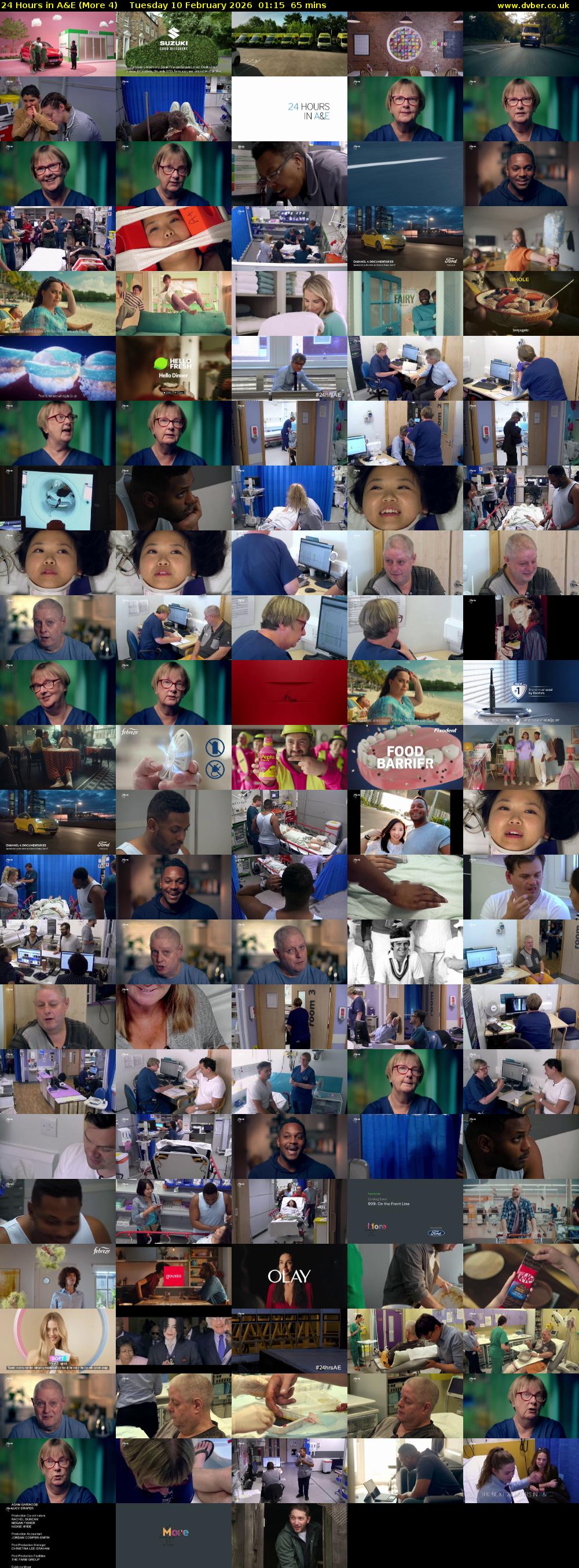 24 Hours in A&E (More 4) Tuesday 10 February 2026 01:15 - 02:20