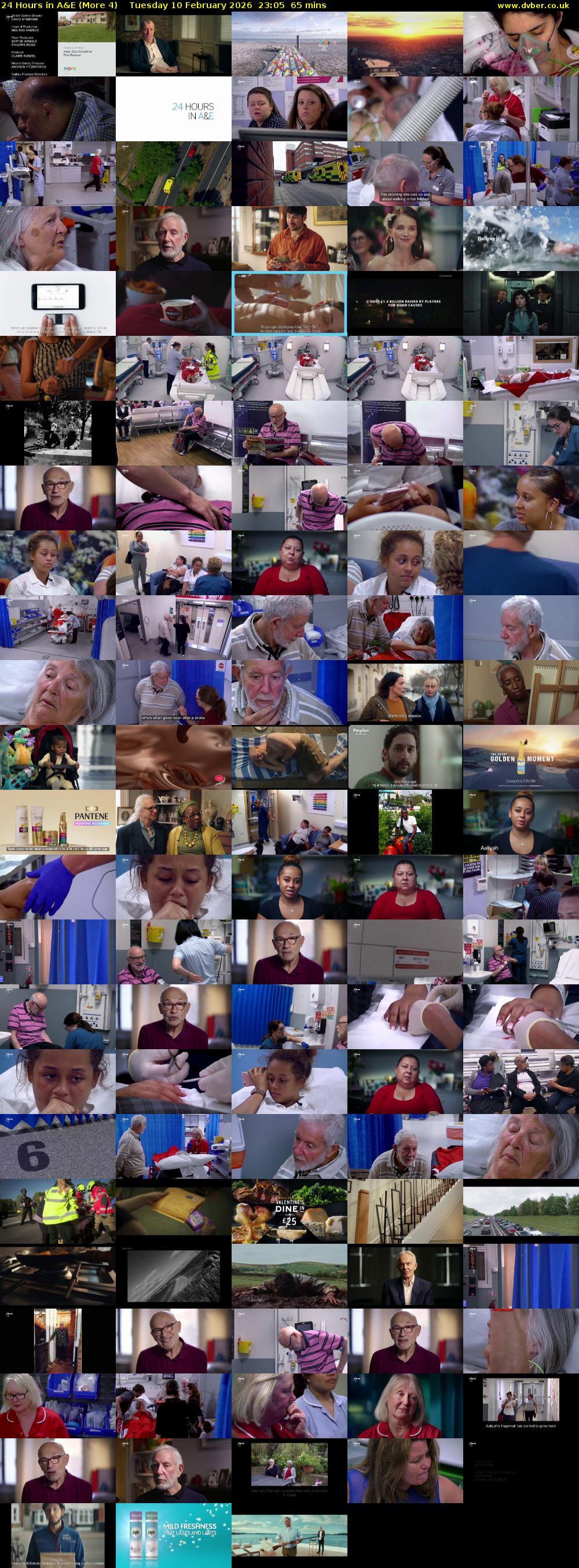 24 Hours in A&E (More 4) Tuesday 10 February 2026 23:05 - 00:10
